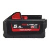 Batteria M18 High Output 5.5Ah M18 HB5.5 Milwaukee 4932464712