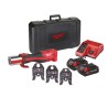 Pressatrice idraulica 18V 2,0Ah con set ganasce V - motore Brushless M18 BLHPT-202C V-SET Milwaukee 4933451134