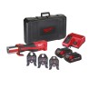 Pressatrice idraulica 18V 2,0Ah con set ganasce M - motore Brushless M18 BLHPT-202C M-SET Milwaukee 4933451133