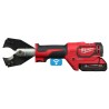 Tagliacavi idraulica cavi sottili 18V 2,0Ah con ganascia M18 ONEHCC-201C FSW SET Milwaukee 4933464309