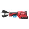 Tagliacavi idraulica rame/alluminio 18V 2,0Ah con ganascia M18 ONEHCC-201C CU/AL-SET Milwaukee 4933464301