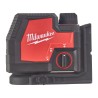 Laser lineare Verde Ricaricabile USB a due linee con 2 punti piombo L4 CLLP-301C Milwaukee 4933478099