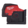 Laser lineare Verde a due linee con 2 punti piombo - M12 CLLP-0C Milwaukee 4933478101