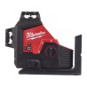 Laser lineare Verde a tre linee 360° - M12 3PL-0C Milwaukee 4933478103