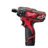Avvitatore compatto 12 Volt 2 velocità 2,0 Ah M12 BD-202C Milwaukee 4933441900