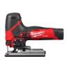 Seghetto alternativo 12V FUEL - 4,0 e 2,0 Ah, valigetta Heavy Duty M12 FJS-422X Milwaukee 4933493348