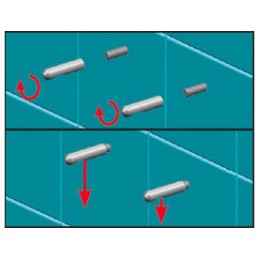 Kit fissaggio nascosto sanitari sospesi Fischer WB9 B LV - Codice 551883 551883 5