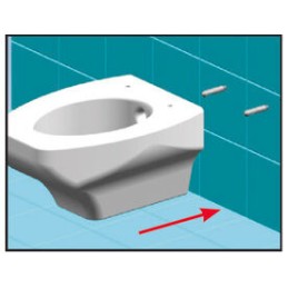 Kit fissaggio nascosto sanitari sospesi Fischer WB9 B LV - Codice 551883 551883 10