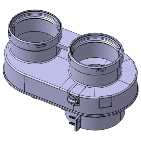 Kit Sdoppiatore Innovita 60/100 a 80/80 Cod. 15002538 15002538 1