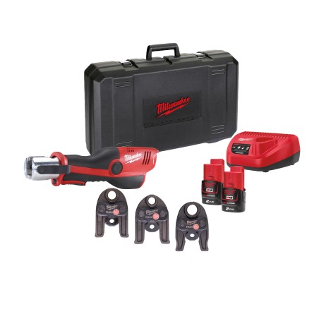 Pressatrice idraulica 12V 2,0Ah con set ganasce TH M12 HPT-202C TH-SET Milwaukee 4933443105 4933443105 1