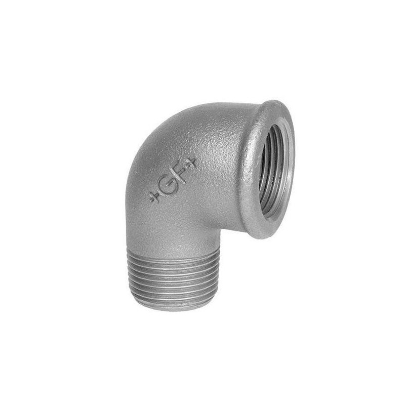 GOMITO MF 2 ø 2" GHISA MALLEABILE ZINCATA 09205008 ATUSA ITALIA SPA 09205008 1