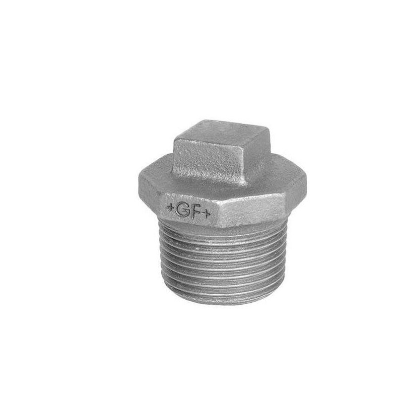 TAPPO MASCHIO 1/2 ø 1/2" GHISA MALLEABILE ZINCATA 29005003 ATUSA ITALIA SPA 29005003 1
