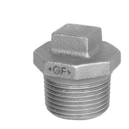 TAPPO MASCHIO 1/2 ø 1/2" GHISA MALLEABILE ZINCATA 29005003 ATUSA ITALIA SPA 29005003 1