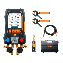 Kit Smart Vuoto Testo 558s Manifold Digitale COD 0564 5583 0564 5583 1