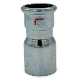 Riduzione MF Ø 35x28 mm HTfire Pressfitting - Raccordo in Acciaio Galvanizzato HITHERM HTG020035028 HTG020035028 1