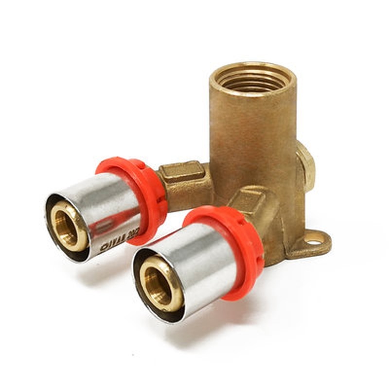 Raccordo murale doppio 1/2“ F x 16/2 510062MP Ivar