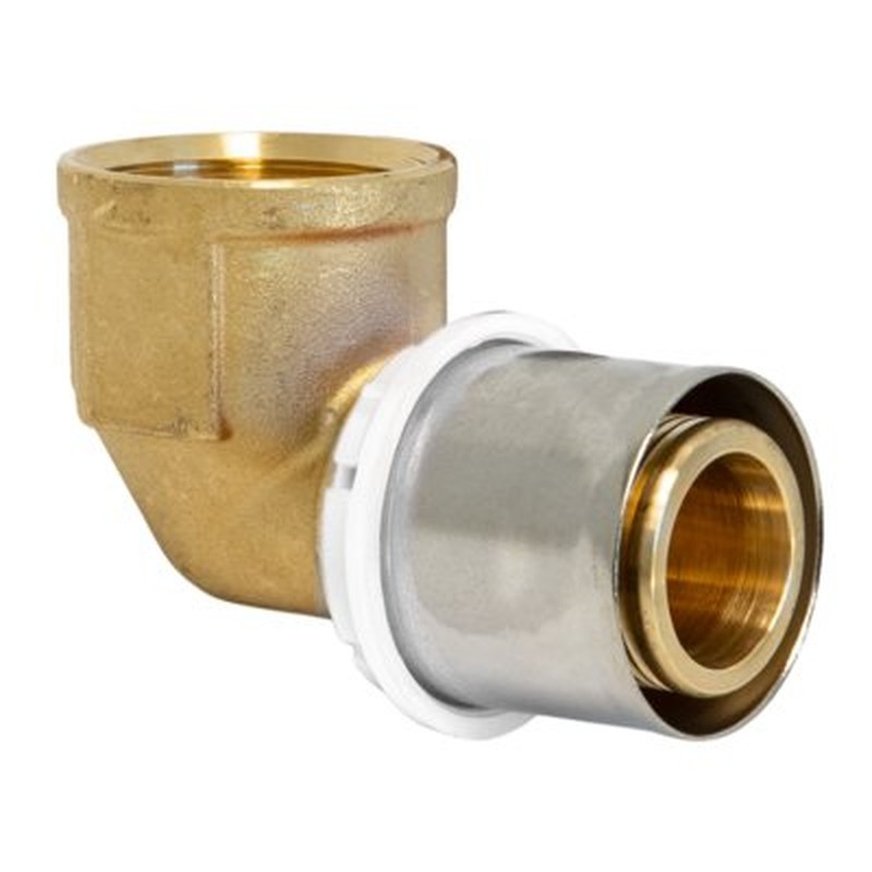 Raccordo ad angolo femmina 1“1/4 F x 40/3,5 510186 Ivar