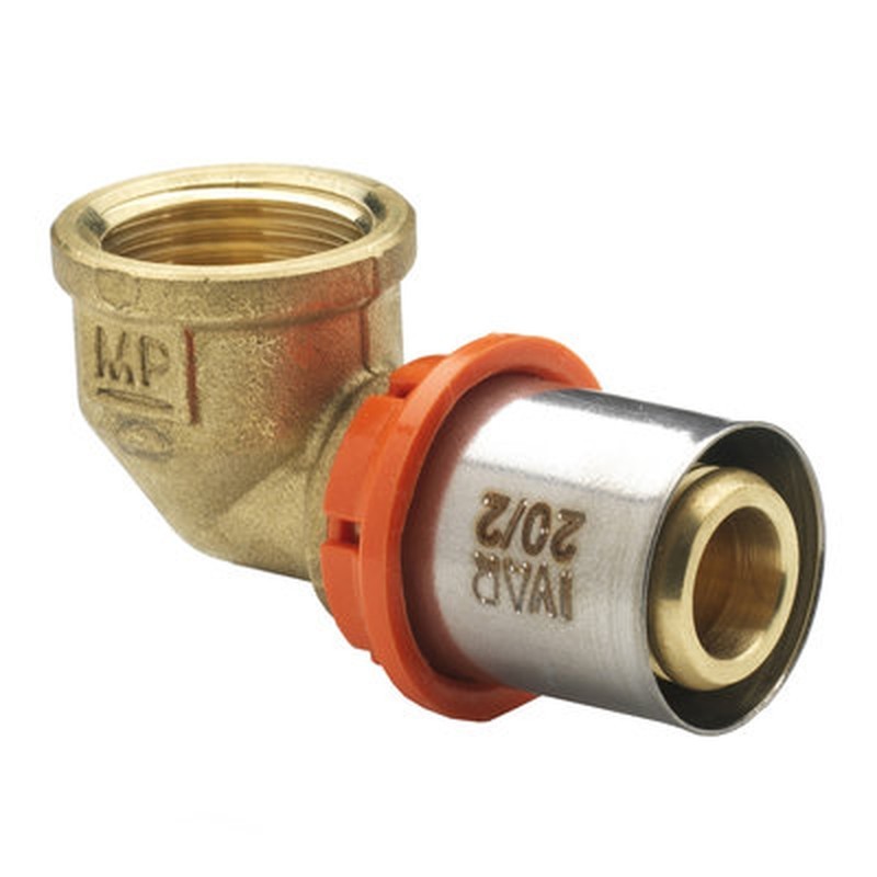 Raccordo ad angolo femmina 3/4“ F x 26/3 511008MP Ivar