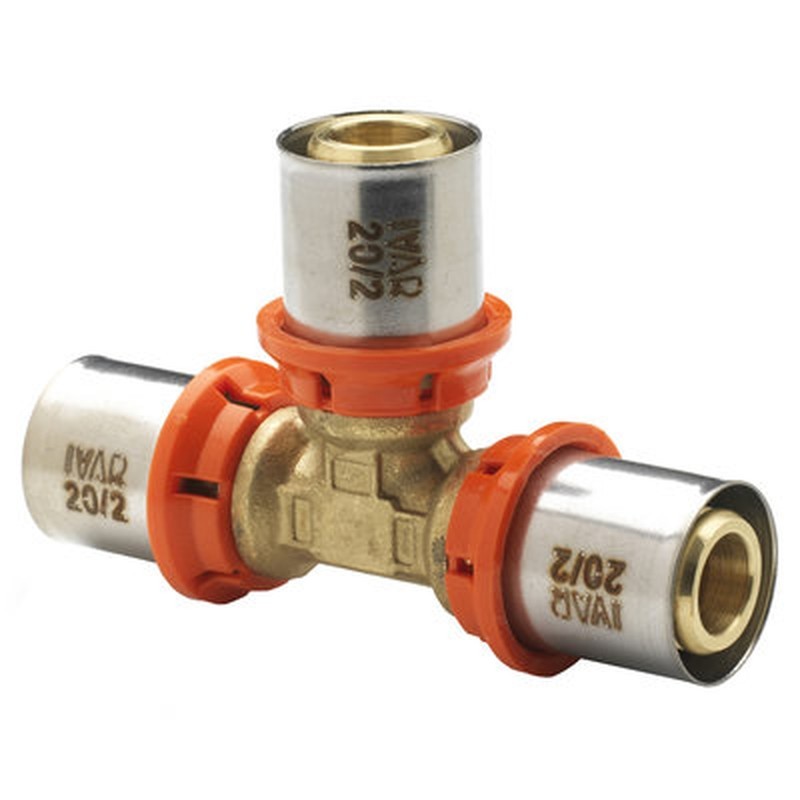 Raccordo a T 26/3 x 26/3 x 26/3 512003MP Ivar
