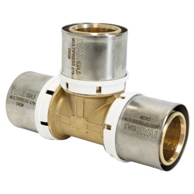 Raccordo a T 50/4 x 50/4 x 50/4 512036 Ivar