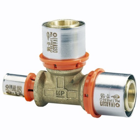 Raccordo a T con attacco laterale ridotto 32/3 x 32/3 x 20/2 512052MP Ivar