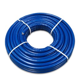 Tubo multistrato PE-Xb/Al/PE-Xb in rotolo 25 m completo di coibentazione termica Ø32/3 (Aluminium 0,40 mm) I-APEX32RCB25 Ivar I-