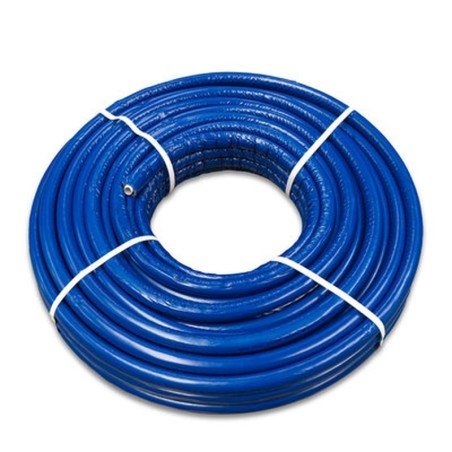 Tubo multistrato PE-Xb/Al/PE-Xb in rotolo 25 m completo di coibentazione termica Ø32/3 (Aluminium 0,40 mm) I-APEX32RCB25 Ivar I-