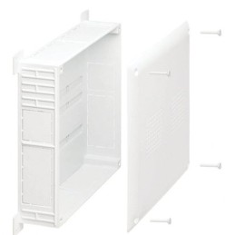 Cassetta in plastica con fondo per collettori componibili e complanari 350x350x90 mm SAM-135 Ivar