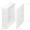Cassetta in plastica con fondo per collettori componibili e complanari 400x800x95 mm SAM-180 Ivar
