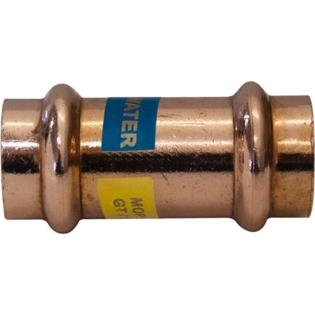 UNICO RKP270V MANICOTTO CON BATTUTA FEMMINA FEMMINA ø18 RAME RKP270V EFFEBI