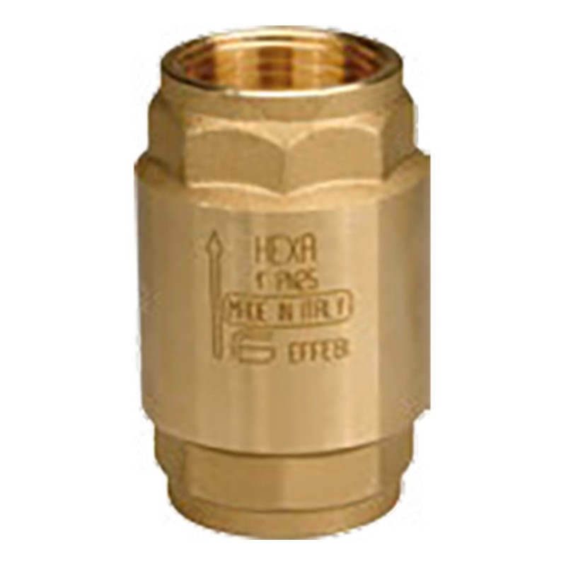 HEXA 2301 VALVOLA DI RITEGNO ø1.1/4" FEMMINA/FEMMINA 2301 EFFEBI