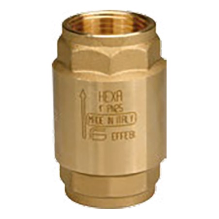 HEXA 2301 VALVOLA DI RITEGNO ø1/2" FEMMINA/FEMMINA 2301 EFFEBI