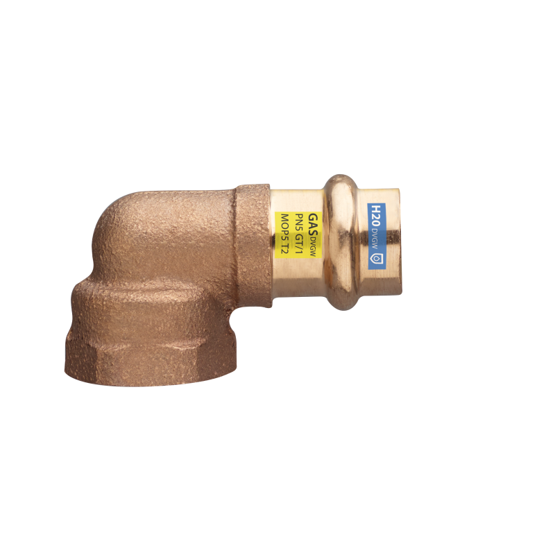 Gomito femmina filettato femmina 50x24x27x9x18 x 3/4" FRABO RS8090A34018000