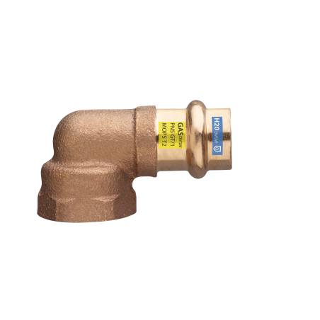 Gomito femmina filettato femmina 50x24x27x9x18 x 3/4" FRABO RS8090A34018000