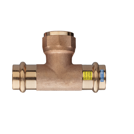 Raccordo a T femmina filettato femmina 48x25x24x15x22 x 1/2" FRABO RS8130022A12022