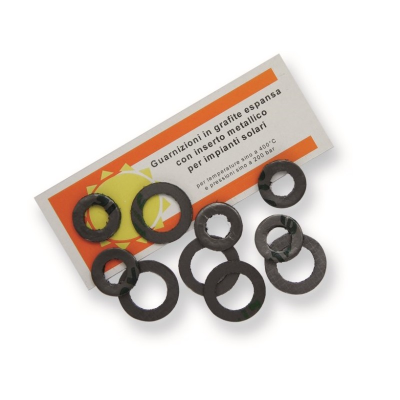 GUARNIZIONI GOMMATELA PER RACCORDI DA 1"1/2 cod. 101200GT11/2 GIUSEPPE TIRINNANZI 101200GT11/2 1