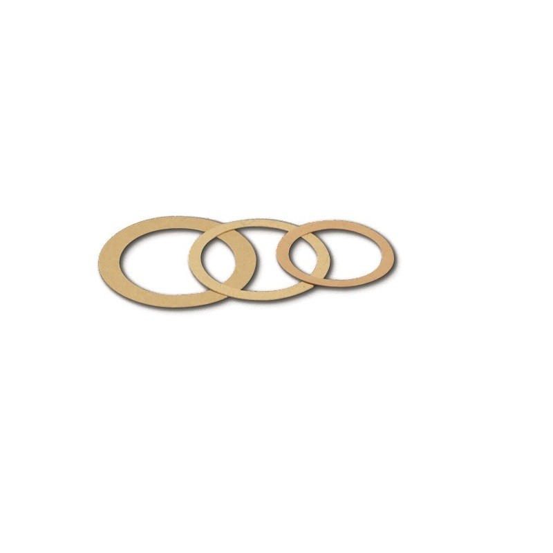 GUARNIZ. GRAFITE ESPANSA C/INSERTO INOX - 1/2" cod. 101800GE1/2 GIUSEPPE TIRINNANZI 101800GE1/2 1