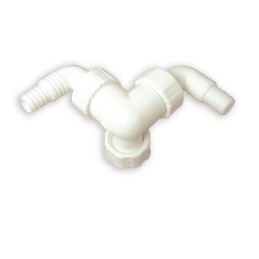 DOPPI RACC. 1" P/SCARICO LAVATRICE/LAVASTOVIGLIE cod. 782800PB1 GIUSEPPE TIRINNANZI 782800PB1 1