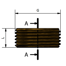 Ghiera di Riduzione M/F in Ottone Giallo 1"1/4 x 1" - Codice 115P401 TDM BRASS 115P401 2