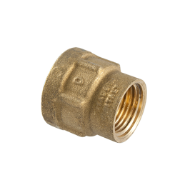 Manicotto Ridotto F/F in Ottone Giallo 1"1/2 x 1" - Codice 215P201 TDM BRASS 215P201 1