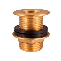 Raccordo Cassone Senza Tappo 1/2" Interno 3/8" - Codice 70BF1238 TDM BRASS 70BF1238 1