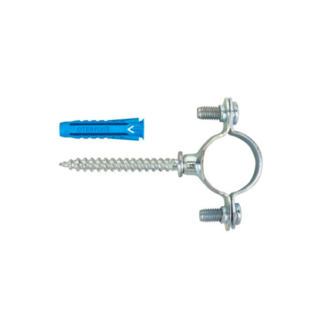 Collare Leggero Ø14 con Perno M6 e Tassello 6x30 per Tubi Multistrato - Codice 81014 OTER 81014 1