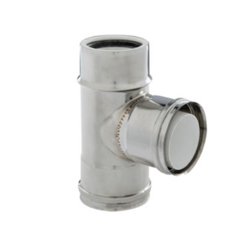 PDAPIRT-08 RACCORDO T 90° - Synergy Cod. PDAPIRT-08100 - Diametro 100/120