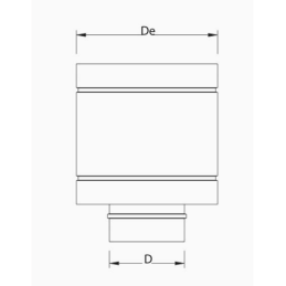 PSCA-62 CAPPELLO ANTIRIFLUSSO - Synergy Cod. PSCA-62150 - Diametro 150
