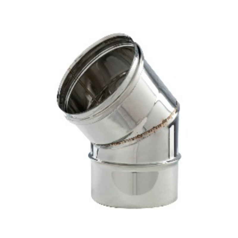 PSCQ-45 CURVA  45° - Synergy Cod. PSCQ-45120 - Diametro 120