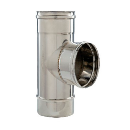 PSRT-08F RACCORDO A T 90° FEMMINA - Synergy Cod. PSRT-08F140 - Diametro 140