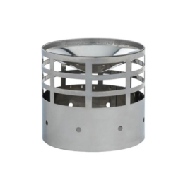 GRIGLIA SCARICO INOX - Synergy Cod. 10068 - Diametro 80