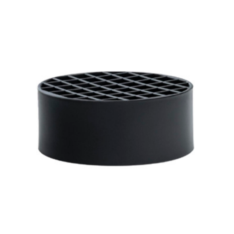 GAAPP GRIGLIA ASPIRAZIONE PP NERA - Synergy Cod. GAAPP-080 - Diametro 80