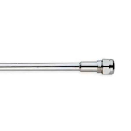 Tubo rigido sottolavabo Raccordo 3/8 diametro 10 mm Luxor 05100030CC 05100030CC 1