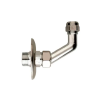Squadretta fissa Luxor 05392150CC 90 gradi MPR 1/2 RCC 3/8 tubo 10mm ottone cromato 05392150CC 1